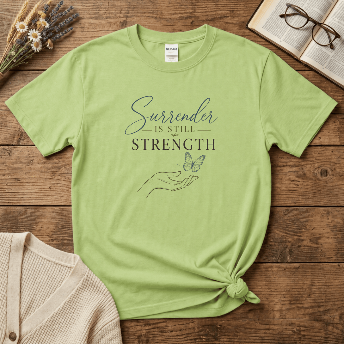 Surrender is Still Strength (Butterfly) T-Shirt