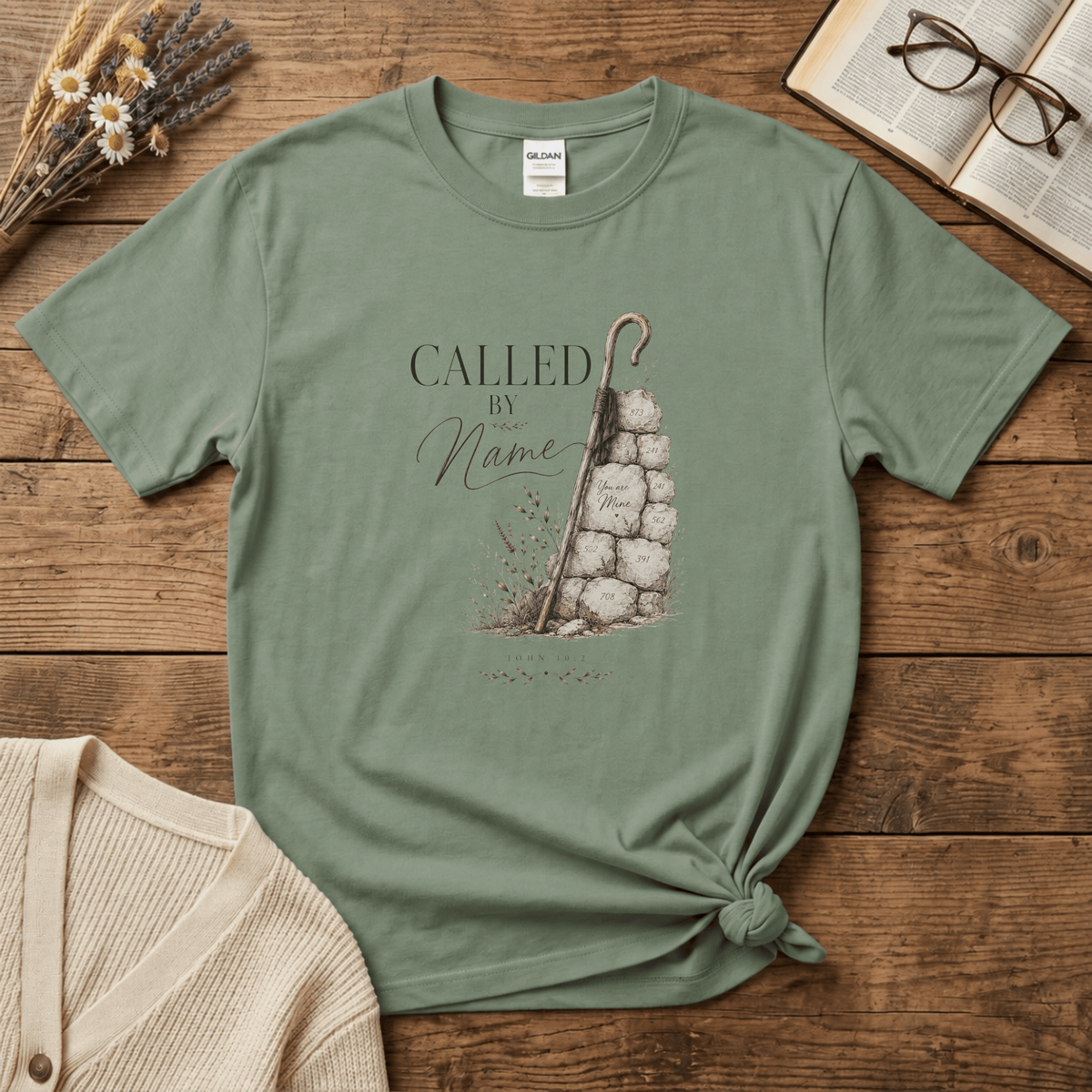 Called by Name: Shepherd's Staff T-Shirt