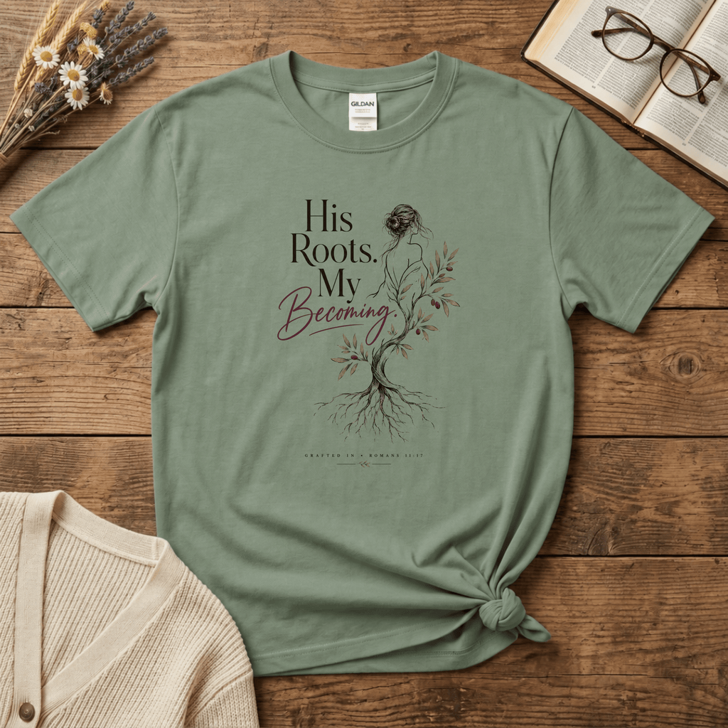 His Roots. My Becoming. T-Shirt