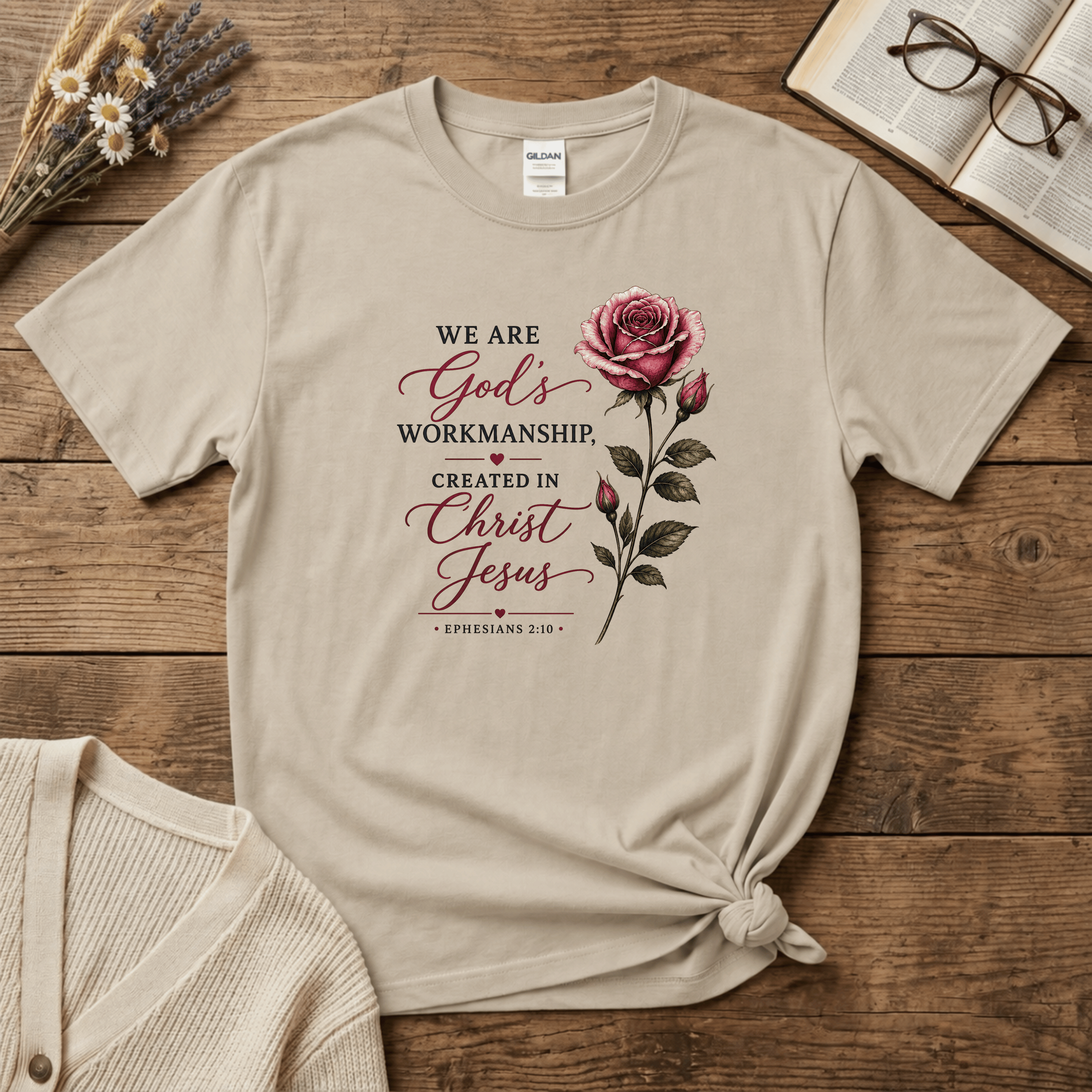 God's Workmanship (Rose) T-Shirt