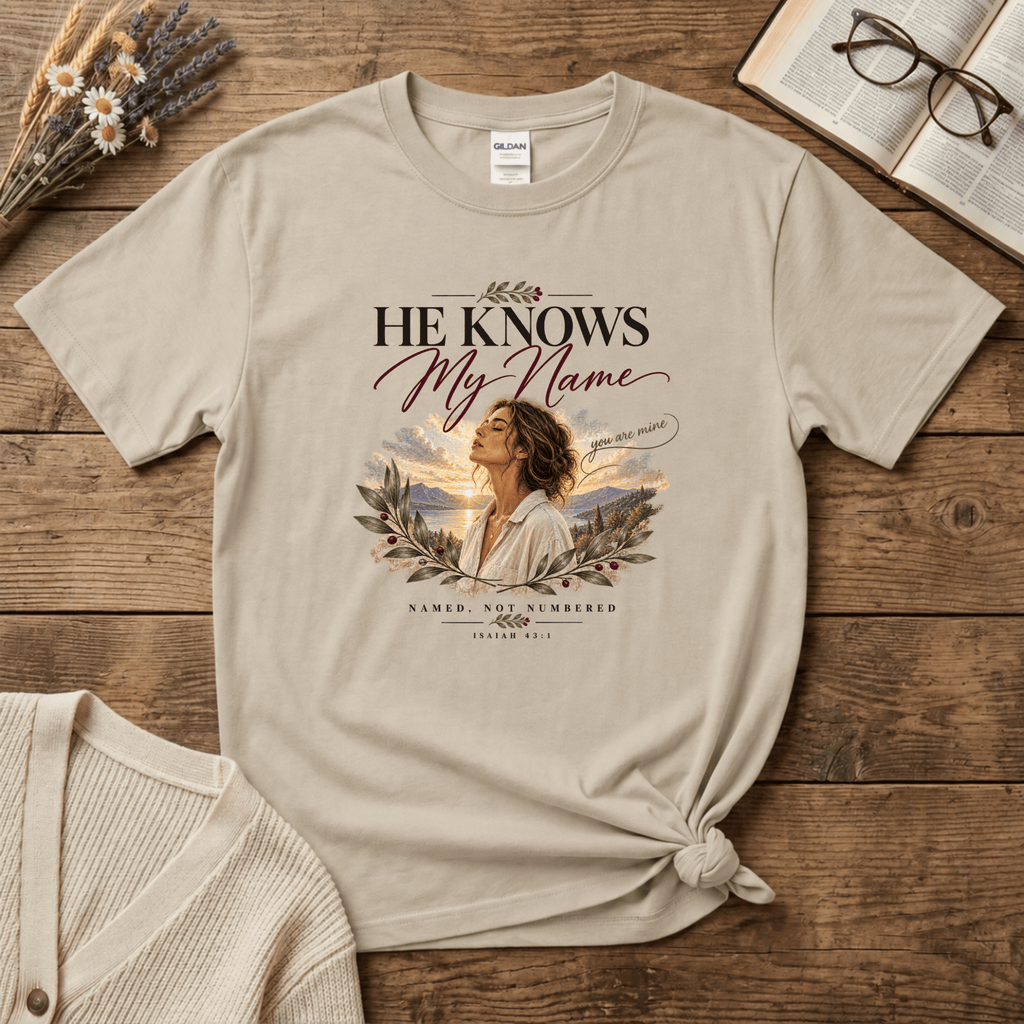 He Knows My Name (Colorful) T-Shirt