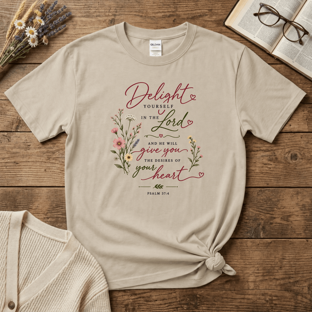 Psalm 37:4 T-Shirt