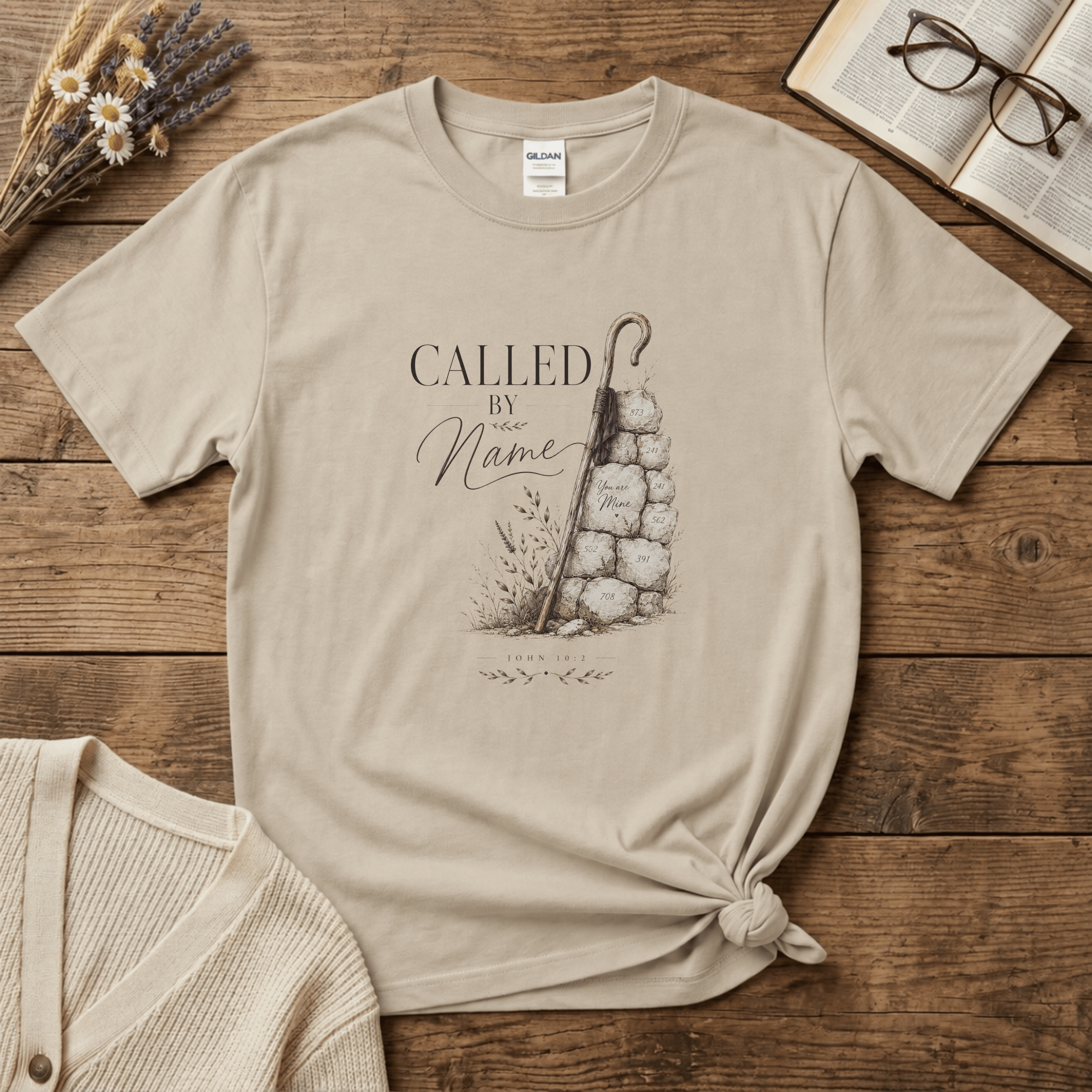 Called by Name: Shepherd's Staff T-Shirt