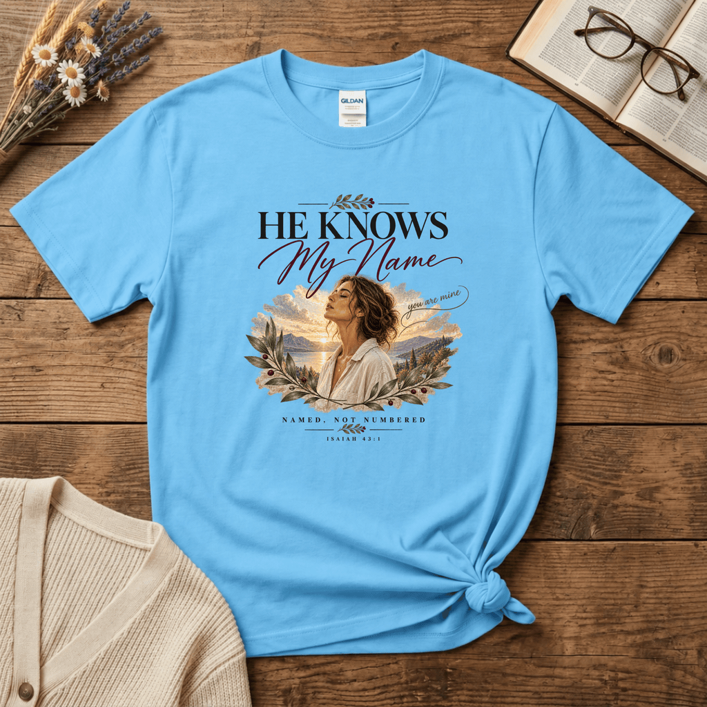 He Knows My Name (Colorful) T-Shirt