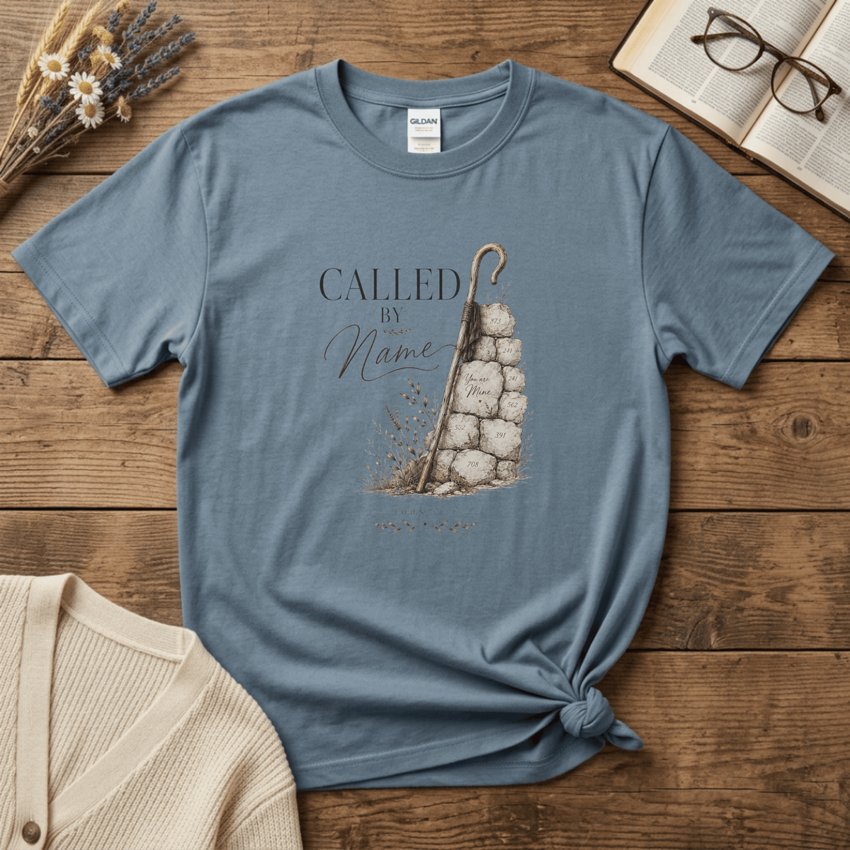 Called by Name: Shepherd's Staff T-Shirt