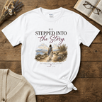 He Stepped into the Story (Colorful) T-Shirt