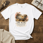 Kintsugi: He Heals T-Shirt