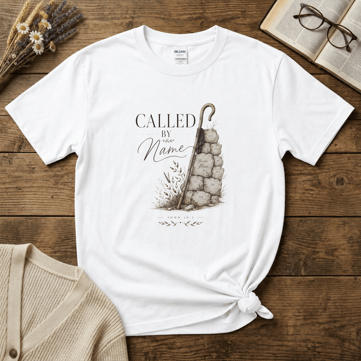 Called by Name: Shepherd's Staff T-Shirt