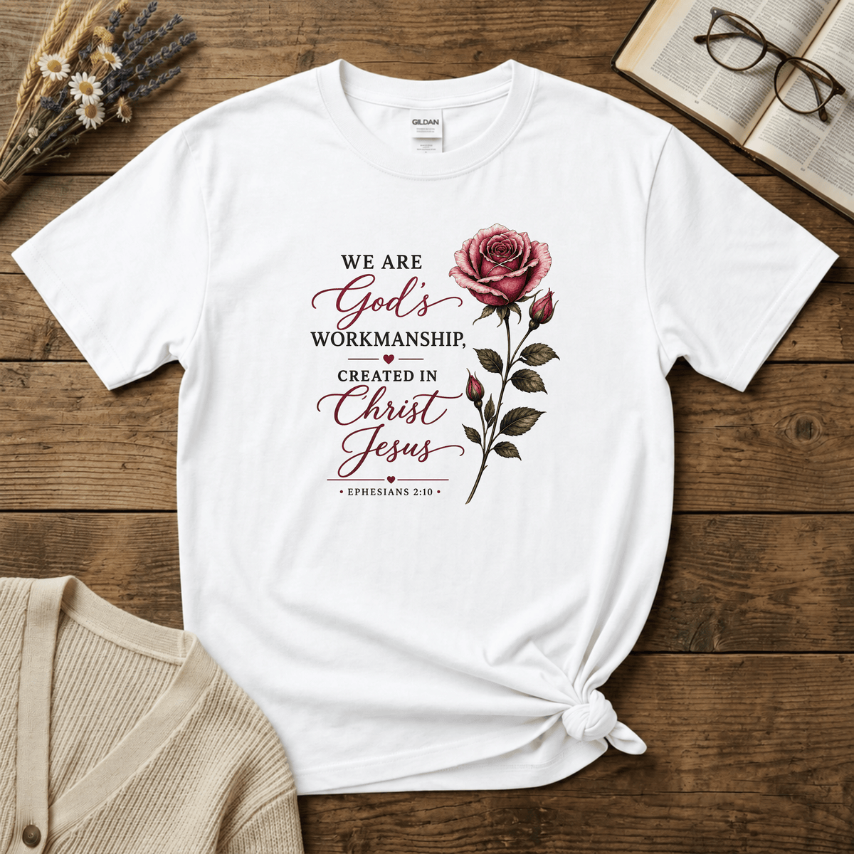 God's Workmanship (Rose) T-Shirt