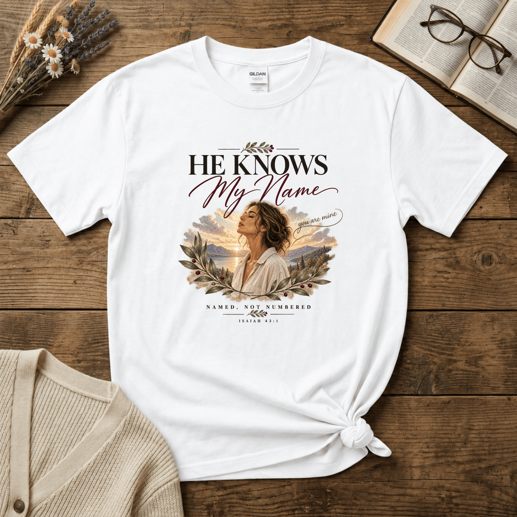 He Knows My Name (Colorful) T-Shirt